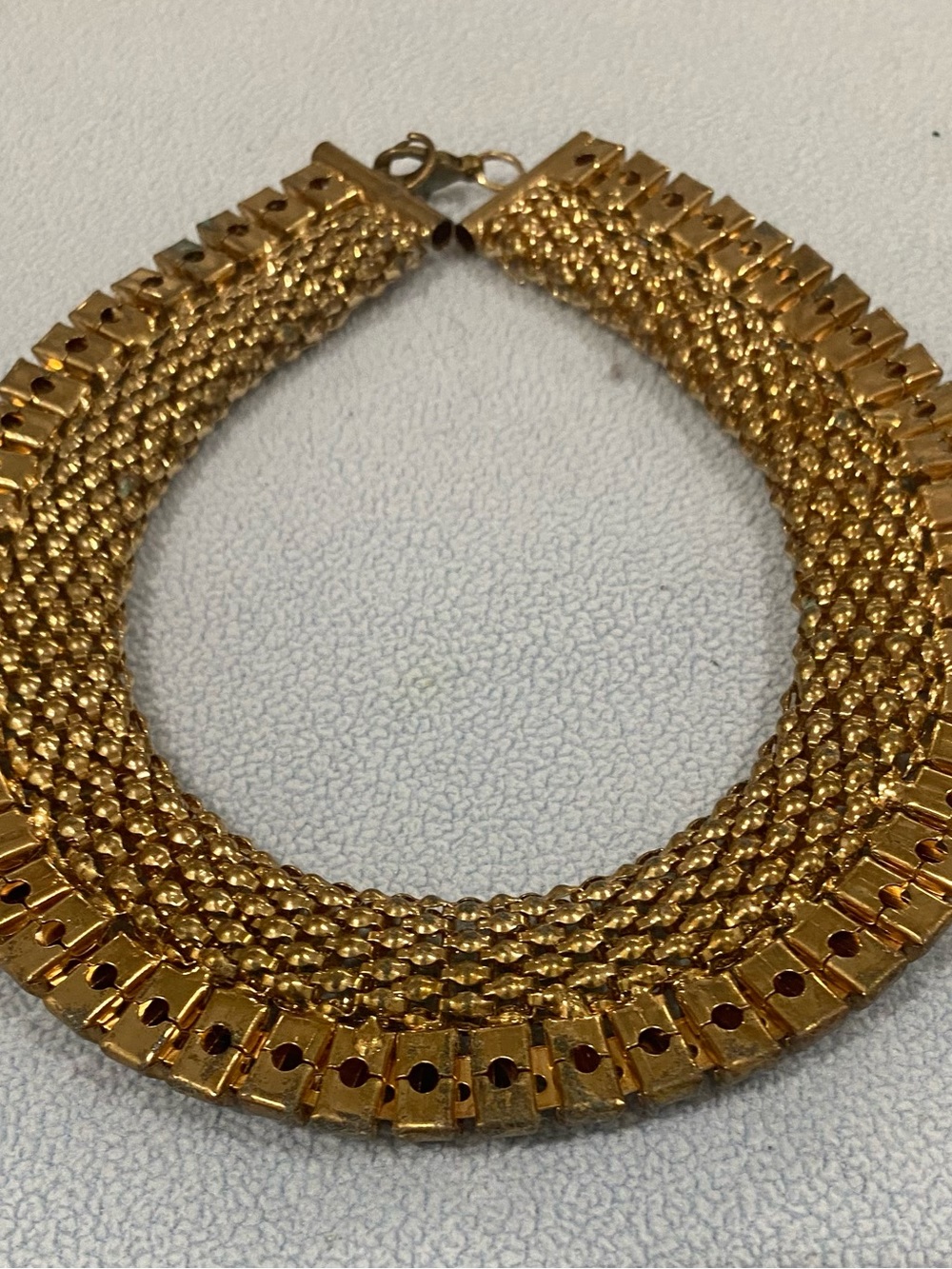 Gold-Tone Multi-Strand Statement Necklace - Picture 2 of 3